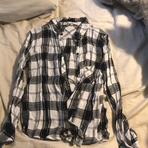 Black & White Flannel